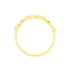 Bague May-linae Or Jaune Diamant