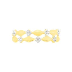 Bague May-linae Or Jaune Diamant