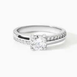 Bague Mayssara Argent Blanc Oxyde De Zirconium