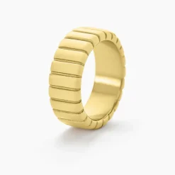 Bague Mira Acier Jaune
