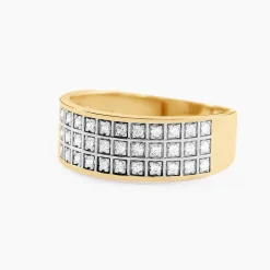 Bague Morjana Or Jaune Oxyde De Zirconium