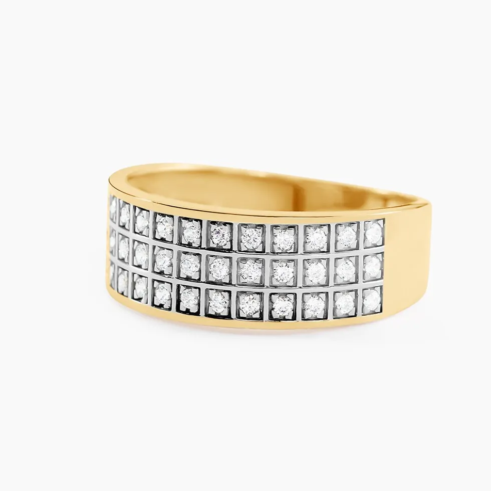 Bague Morjana Or Jaune Oxyde De Zirconium