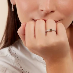 Bague Mystic Shine Argent Blanc Oxyde De Zirconium