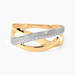 Bague Nuccia Or Bicolore Diamant