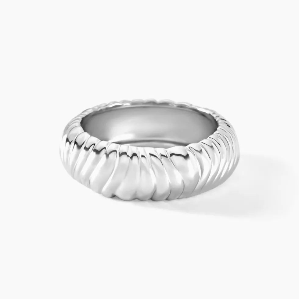 Bague Oksanne Argent Blanc