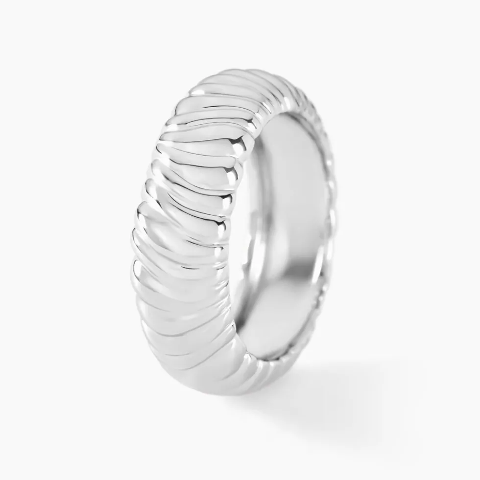 Bague Oksanne Argent Blanc