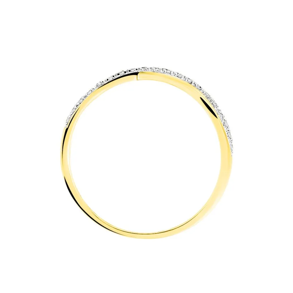 Bague Omnia Or Jaune Diamant