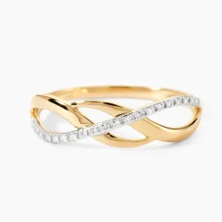 Bague Omnia Or Jaune Diamant