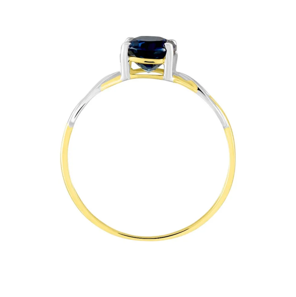 Bague Or Bicolore Bonnie Topaze