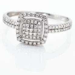 Bague Or Blanc Zuzana Diamants