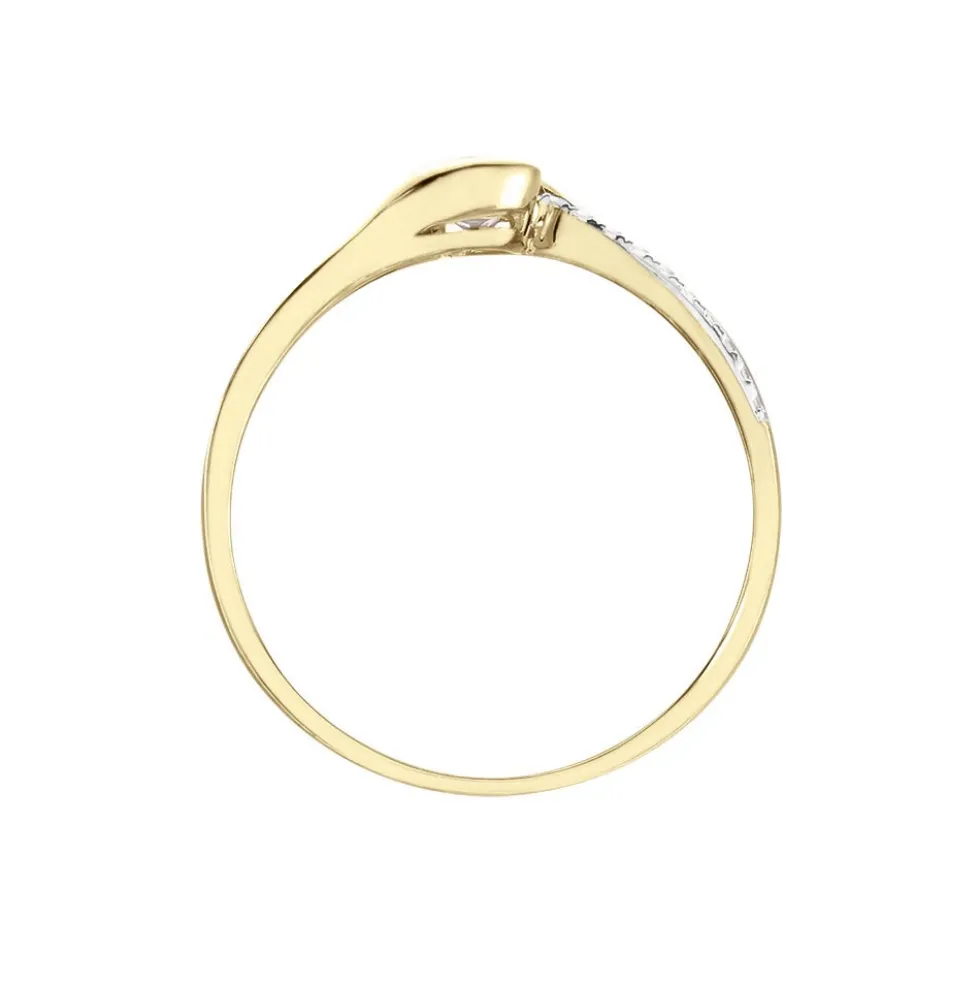 Bague Or Jaune Anja Améthyste