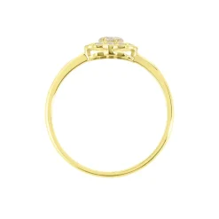 Bague Or Jaune Catharine Oxyde De Zirconium