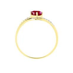 Bague Or Jaune Katalin Rubis