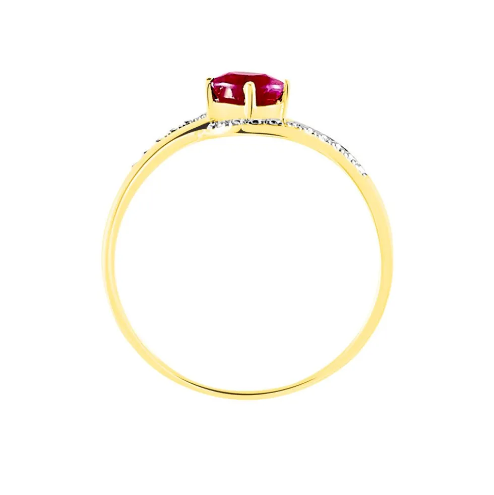 Bague Or Jaune Katalin Rubis