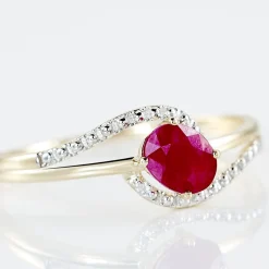 Bague Or Jaune Katalin Rubis