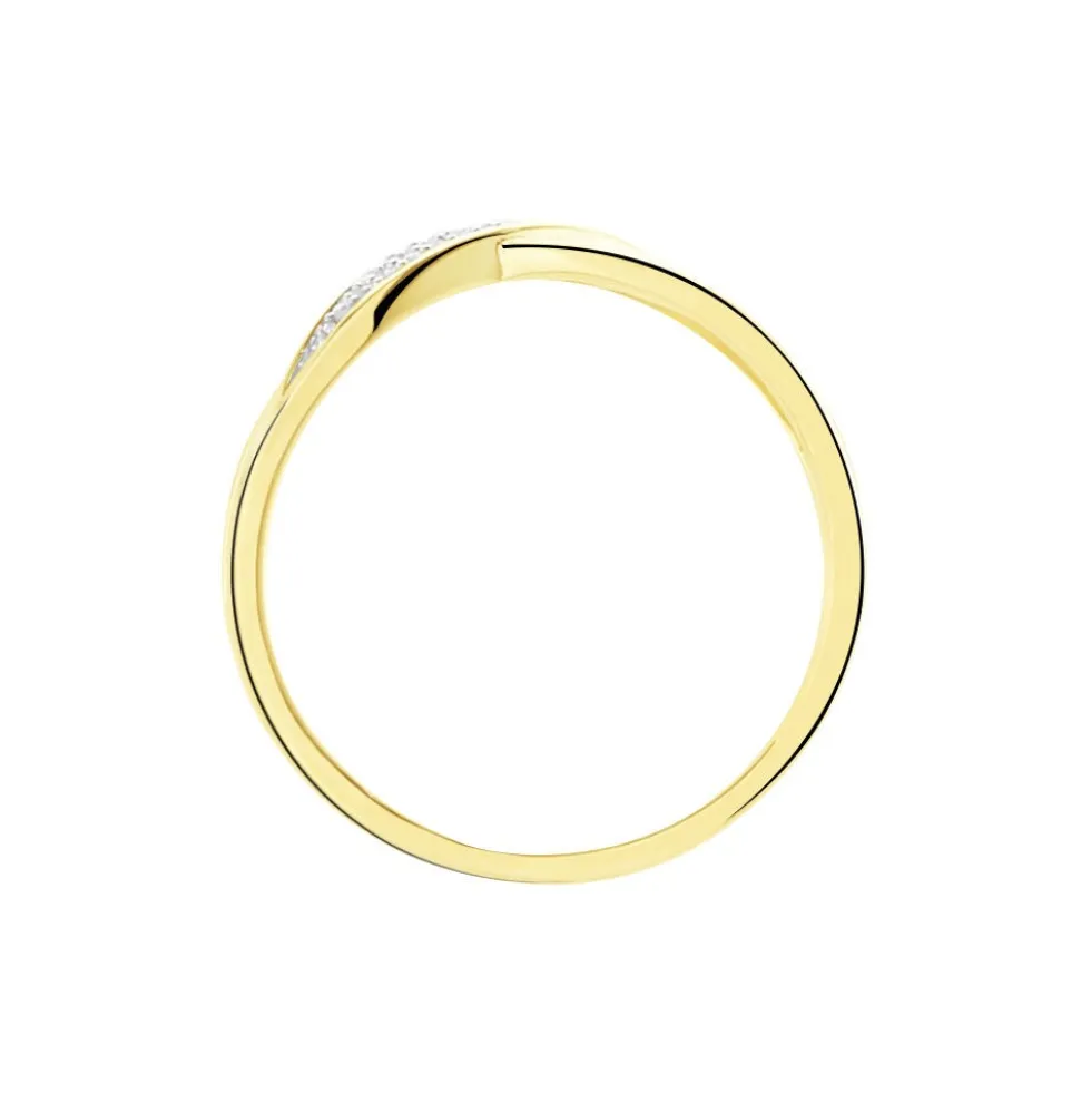 Bague Or Jaune Passane Diamants