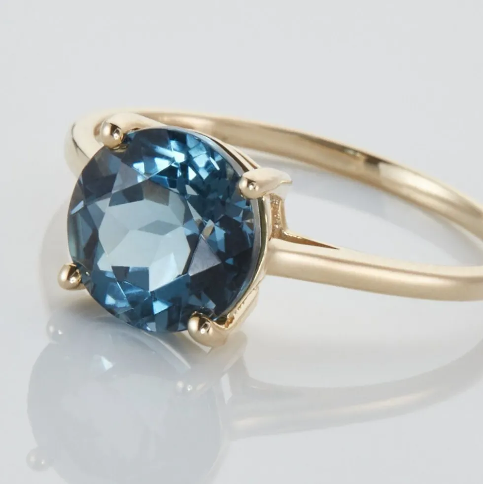 Bague Or Jaune Wilfreda Topaze