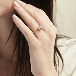 Bague Or Jaune Wilfreda Topaze