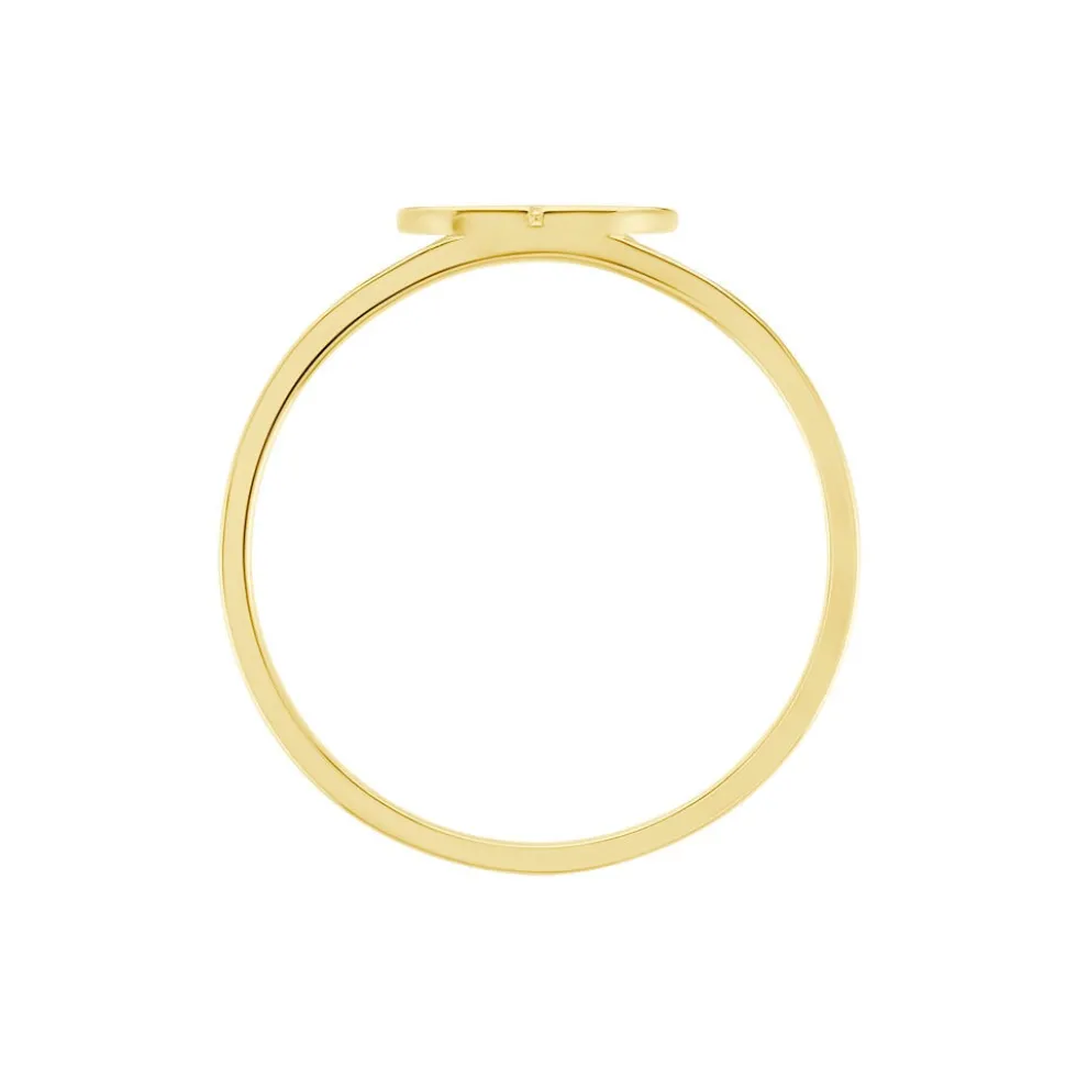 Bague Palmiritio Or Jaune Diamant
