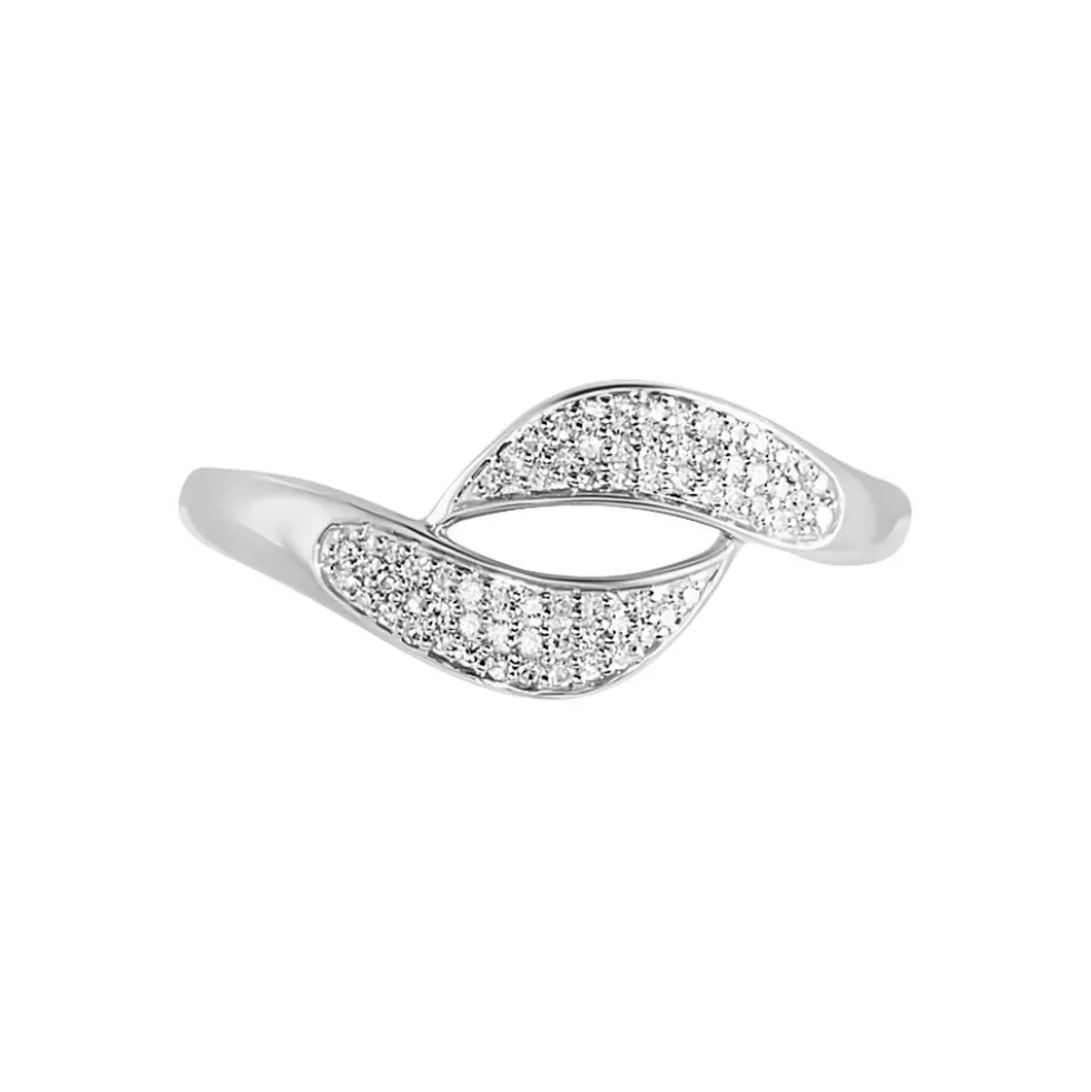 Bague Paulat Or Blanc Diamant