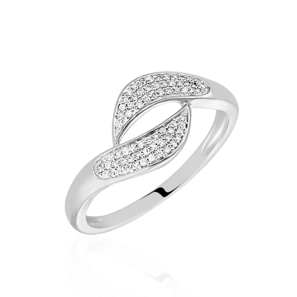 Bague Paulat Or Blanc Diamant