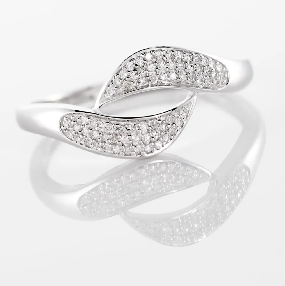 Bague Paulat Or Blanc Diamant