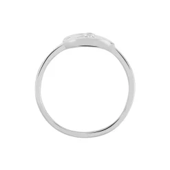 Bague Peinda Argent Blanc Oxyde De Zirconium