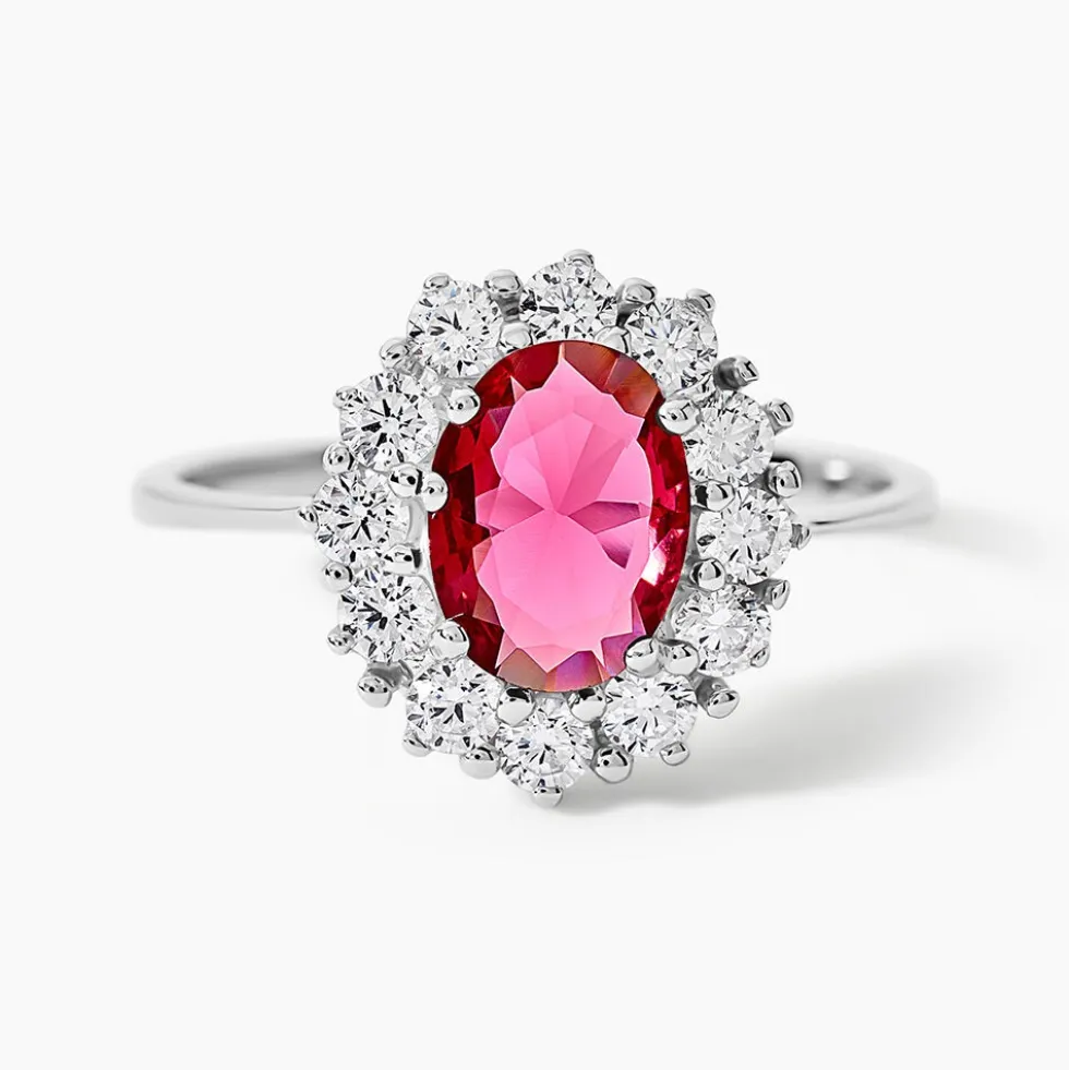 Bague Perez 2 Argent Blanc Oxyde De Zirconium
