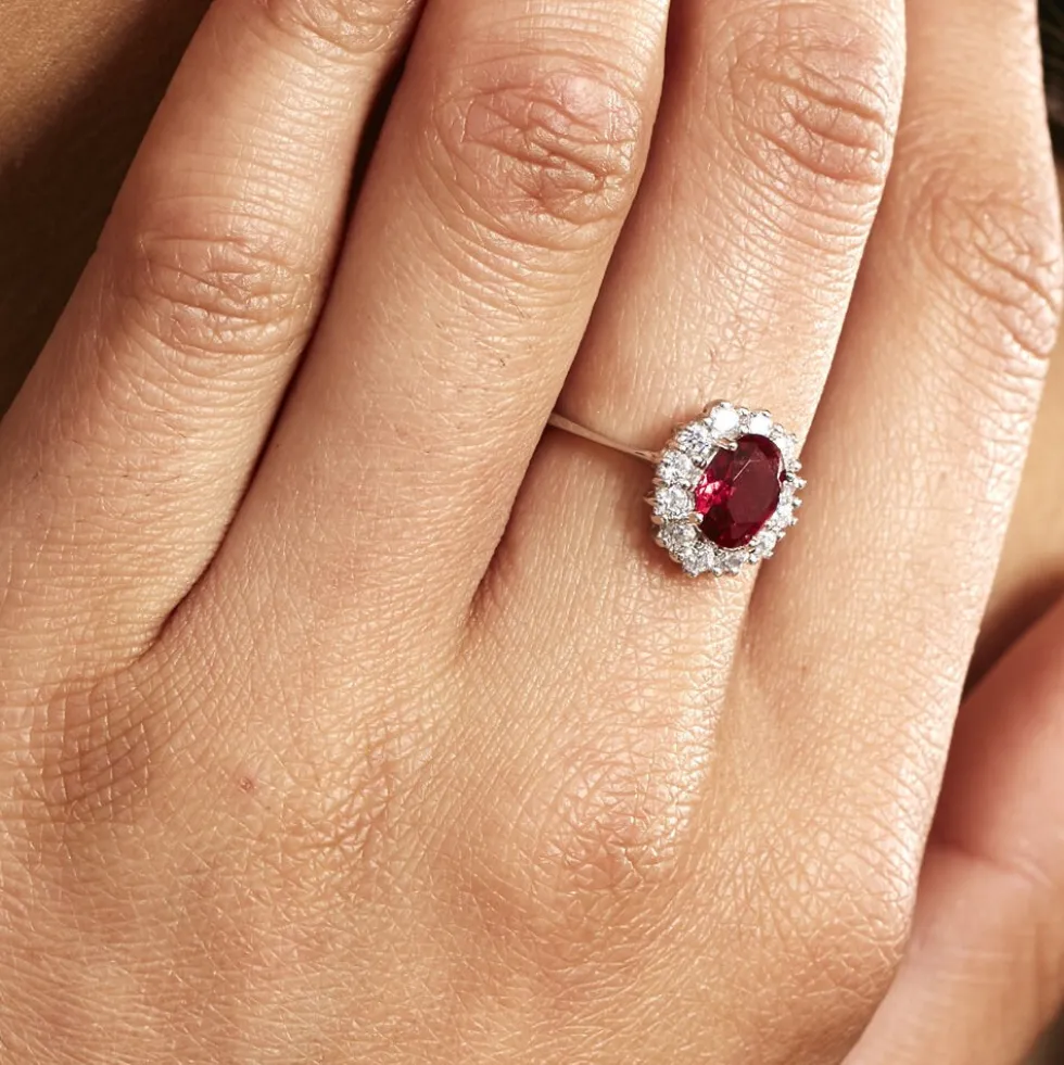Bague Perez 2 Argent Blanc Oxyde De Zirconium