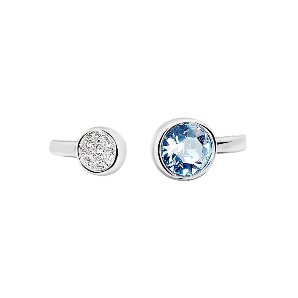 Bague Perline Argent Blanc Oxyde De Zirconium