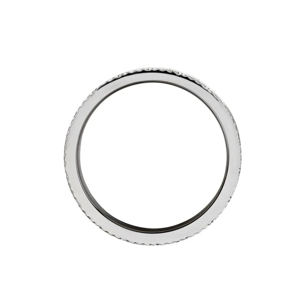 Bague Phebus Him Acier Blanc