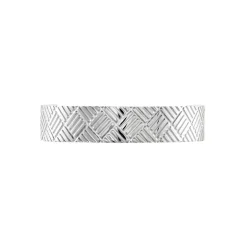 Bague Phebus Him Acier Blanc