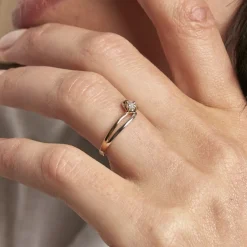 Bague Pika Or Bicolore Diamant