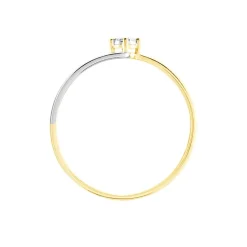 Bague Pika Or Bicolore Diamant
