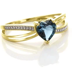 Bague Real Or Jaune Topaze