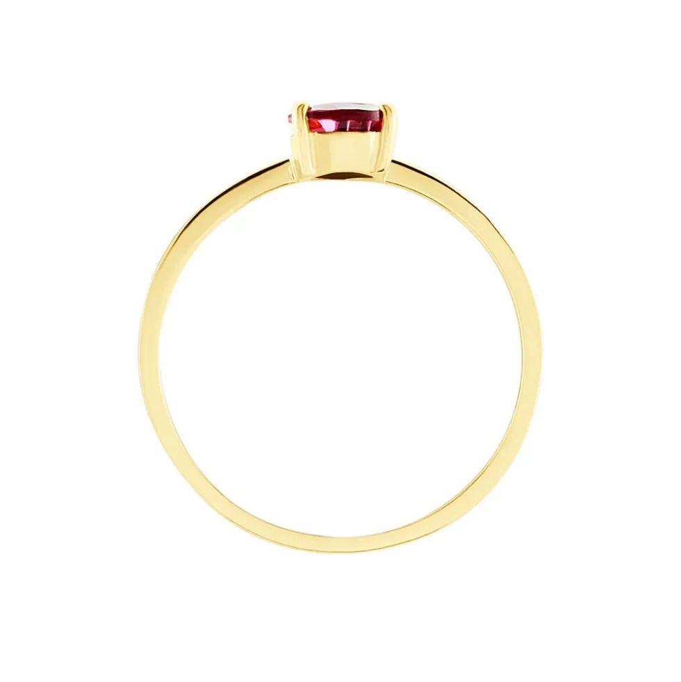Bague Rhodolite Fever Or Jaune Rhodolite