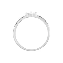 Bague Robinson Argent Oxydes De Zirconium