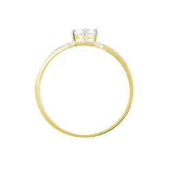 Bague Rozena Or Jaune Oxyde De Zirconium