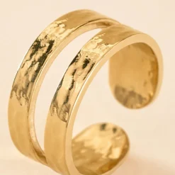Bague Ruka Acier Jaune