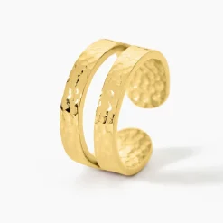 Bague Ruka Acier Jaune