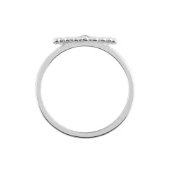 Bague Salvia Argent Blanc Oxyde De Zirconium