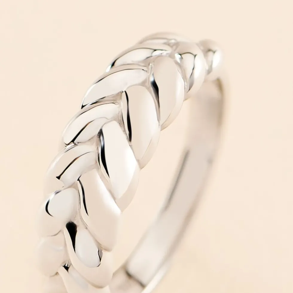 Bague Santina Argent Blanc