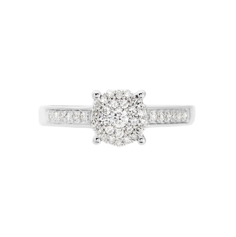 Bague Serena Or Blanc Diamant