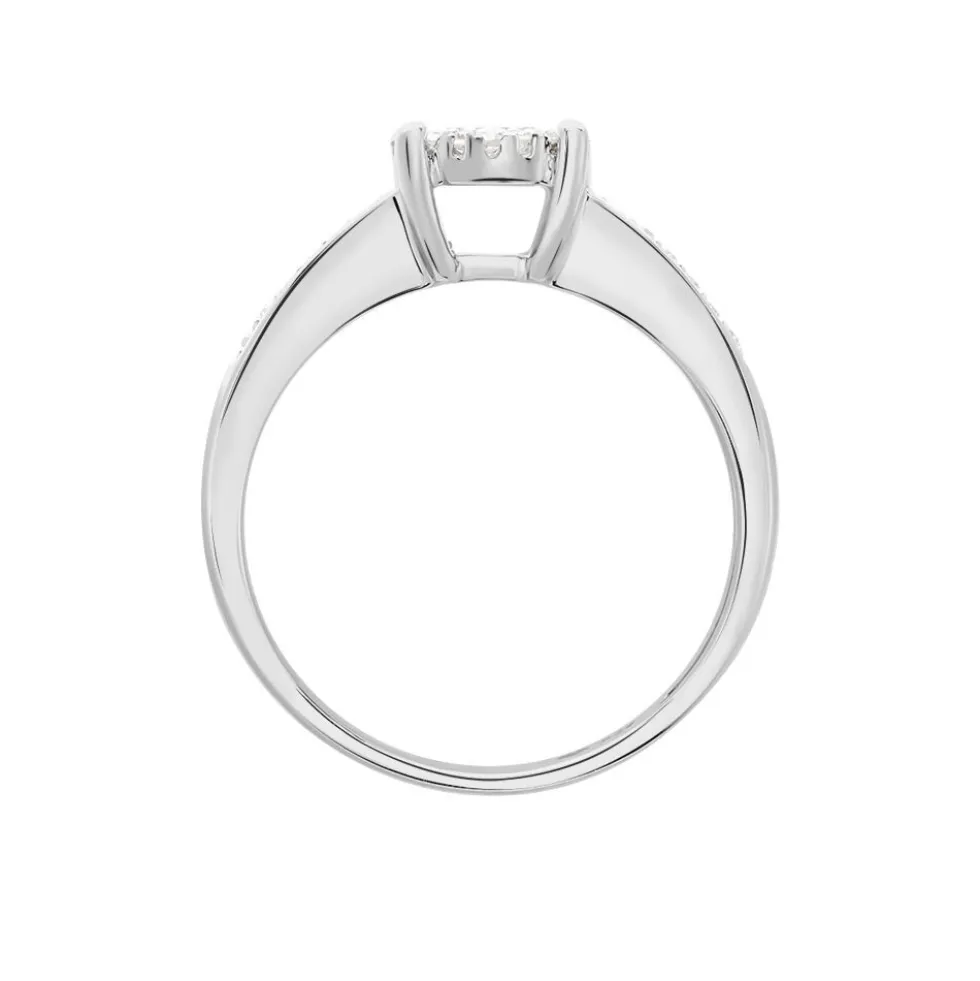 Bague Serena Or Blanc Diamant