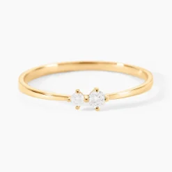 Bague Serenya Or Jaune Diamant Synthétique