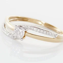 Bague Sillona Or Jaune Diamant