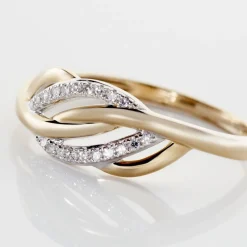 Bague Simounia Or Jaune Diamant