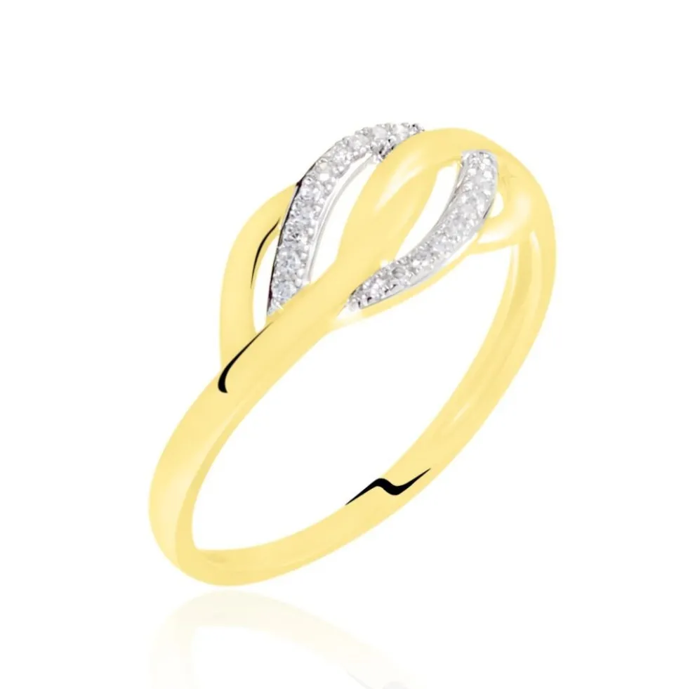Bague Simounia Or Jaune Diamant