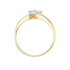 Bague Solitaire Lysia Or Jaune Diamant