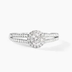 Bague Sosanna Platine Blanc Diamant Synthétique